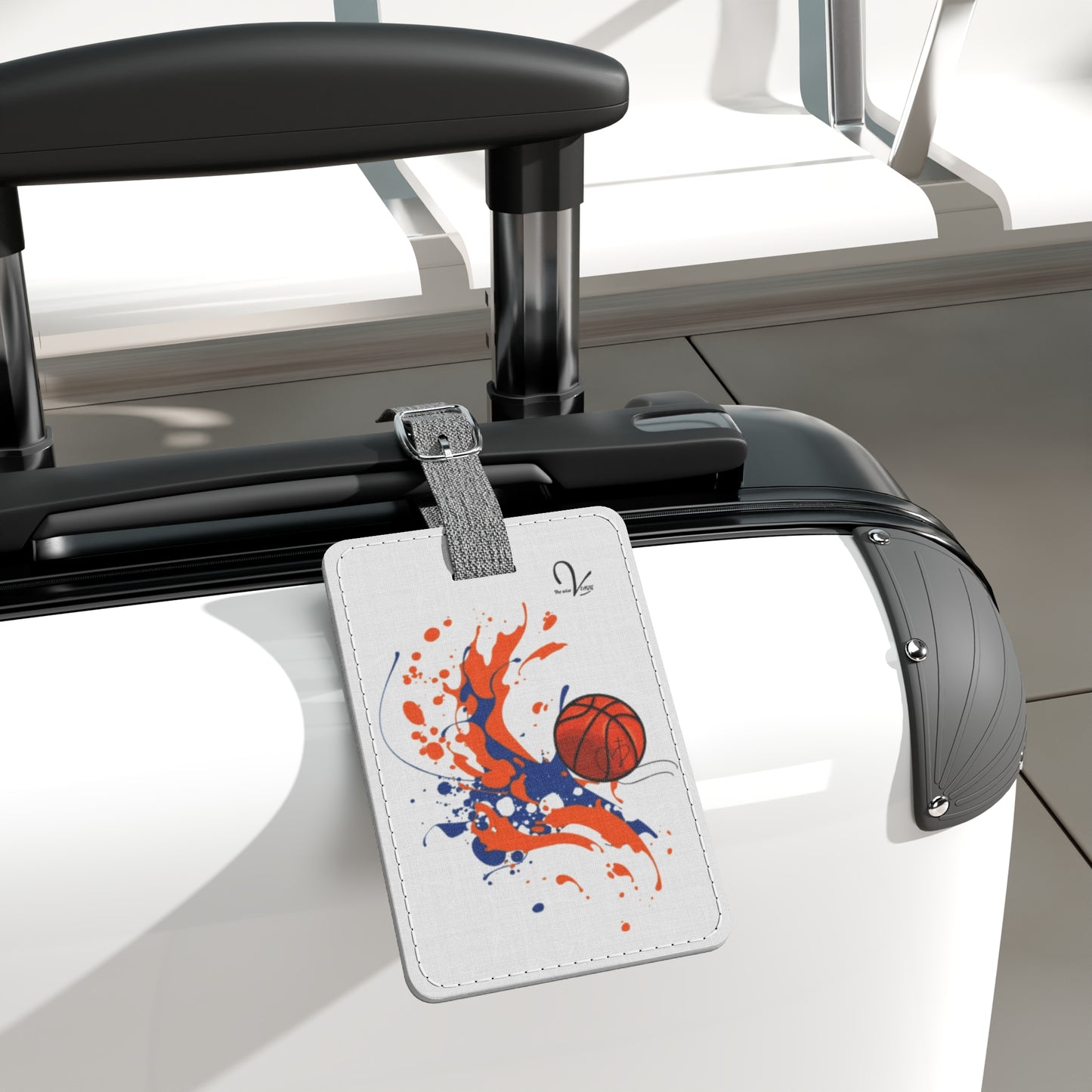 Saffiano Polyester Luggage Tag