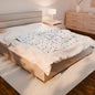 Motivational Velveteen Plush Blanket