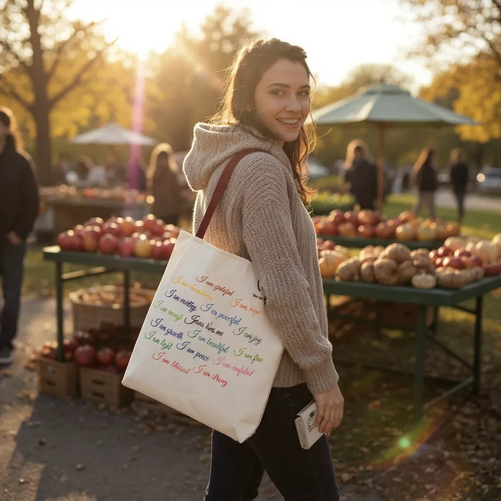 Tote bag motivant