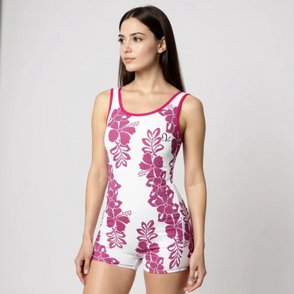 Vintage Floral Women's Swimsuit