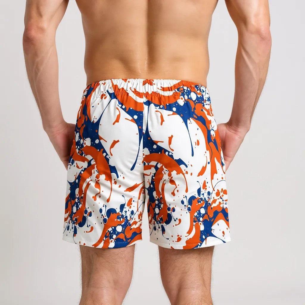 Vibrant Swim Trunks, Beachwear
