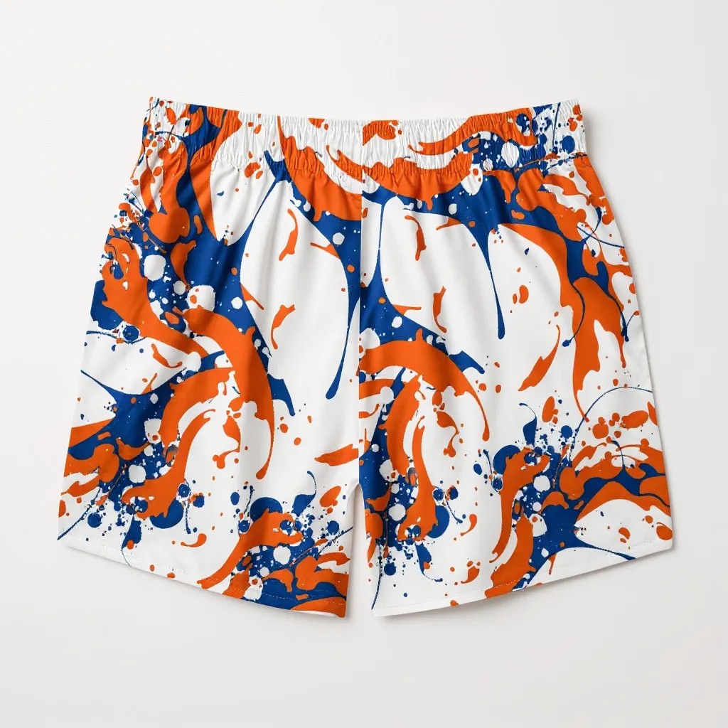 Vibrant Swim Trunks, Beachwear