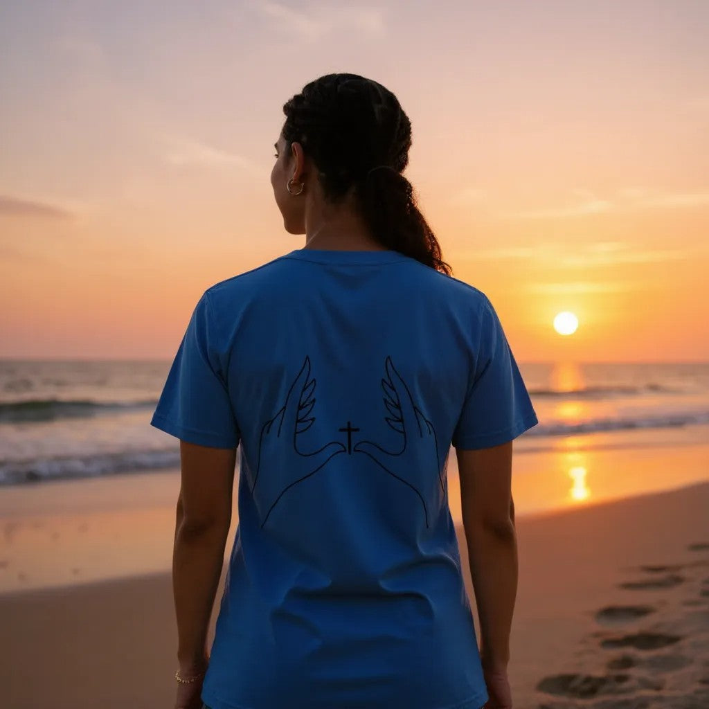 T-shirt unisexe inspiré de la foi