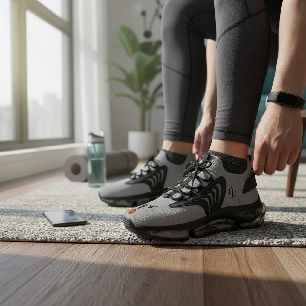 Baskets en mesh stylées