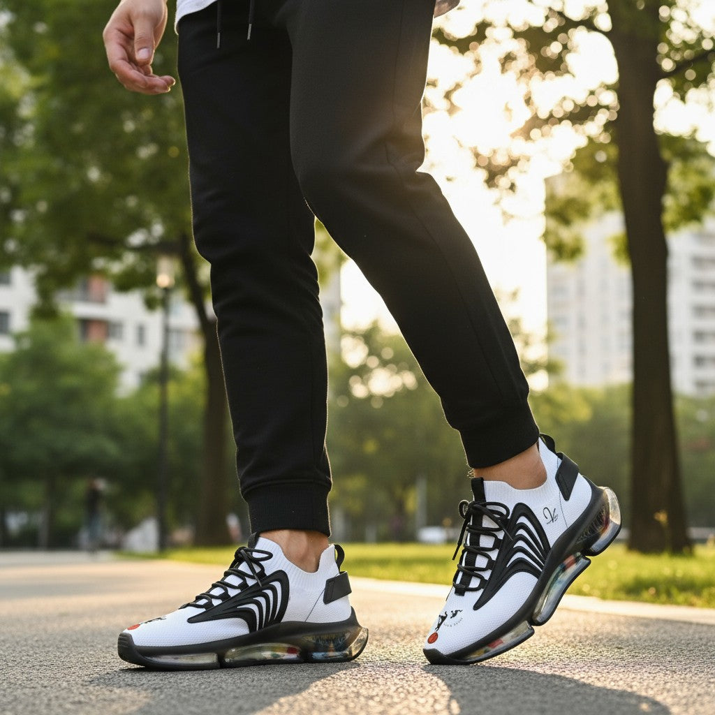 Baskets en mesh stylées