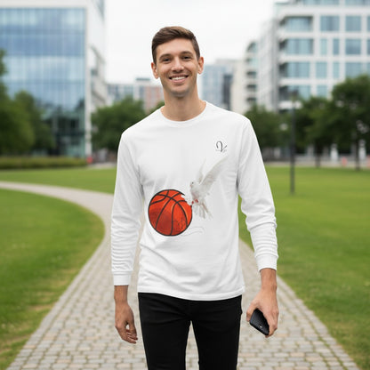 Basketball Dove Long Sleeve Tee