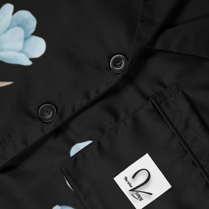 Women's Floral Satin Pajama Set