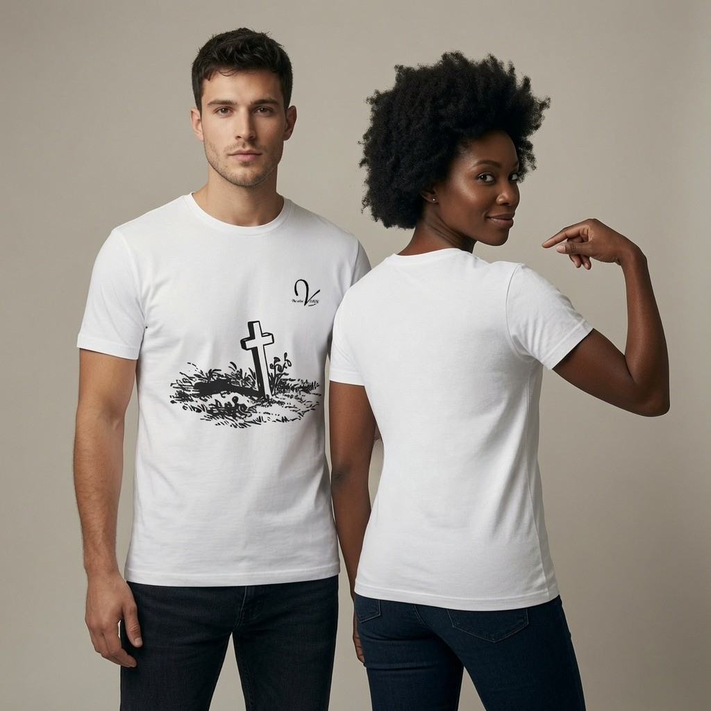 T-shirt Cross - Unisex