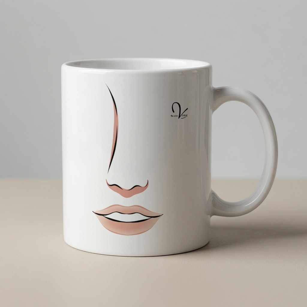 Minimalist Female Mug - Home