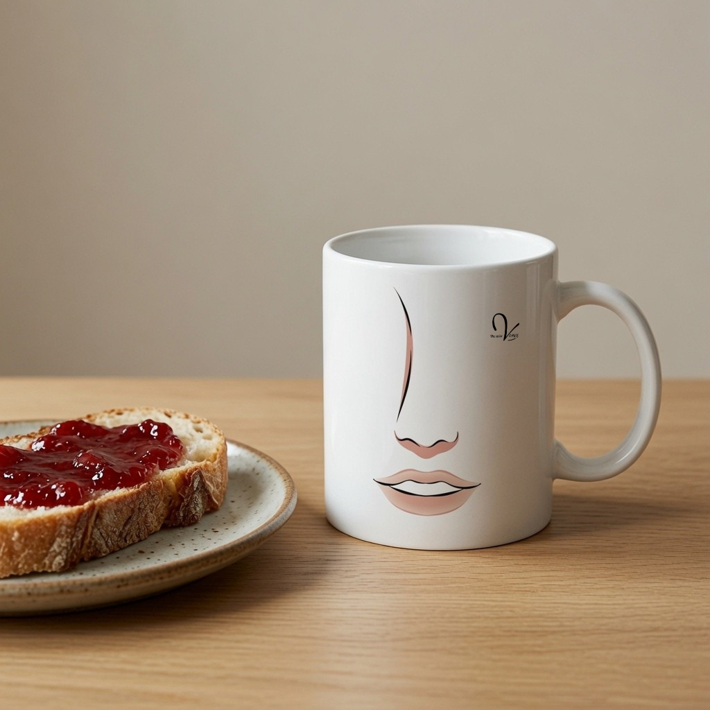 Minimalist Female Mug - Home