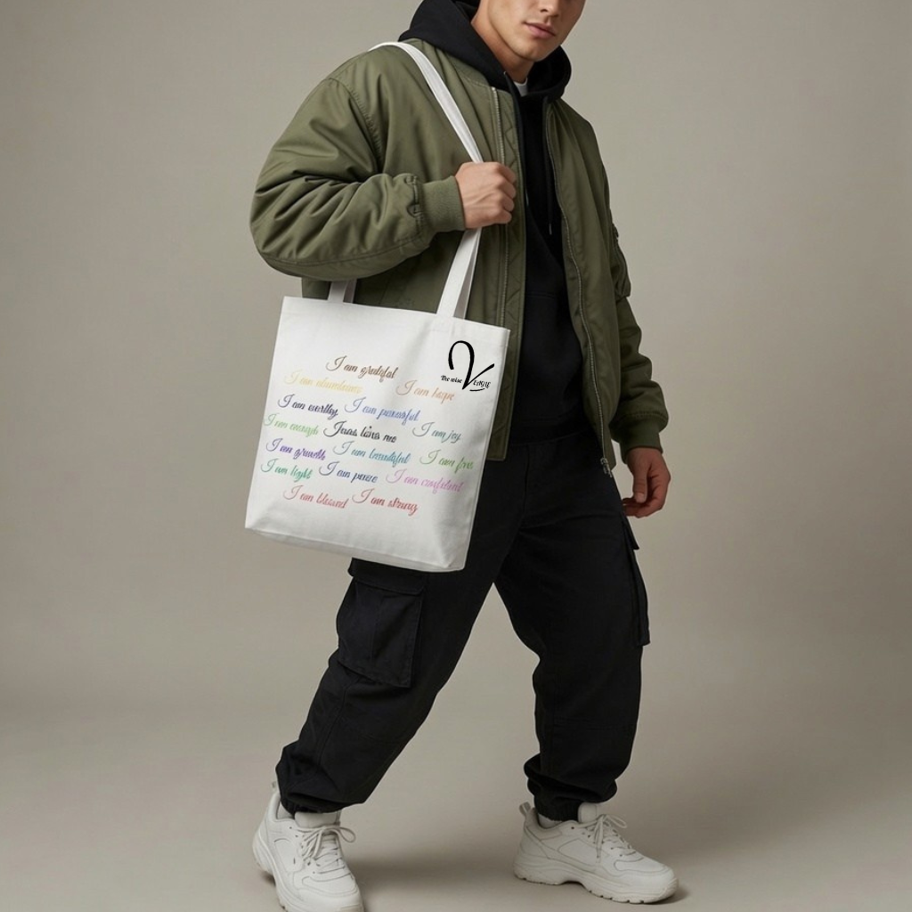 Tote bag with a motivating message - Bag